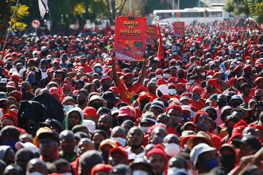 'Give our people vaccines,' EFF's Julius Malema demands