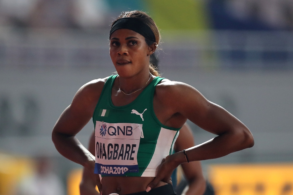 Nigerian sprinter Blessing Okagbare fails drug test, out of Olympics