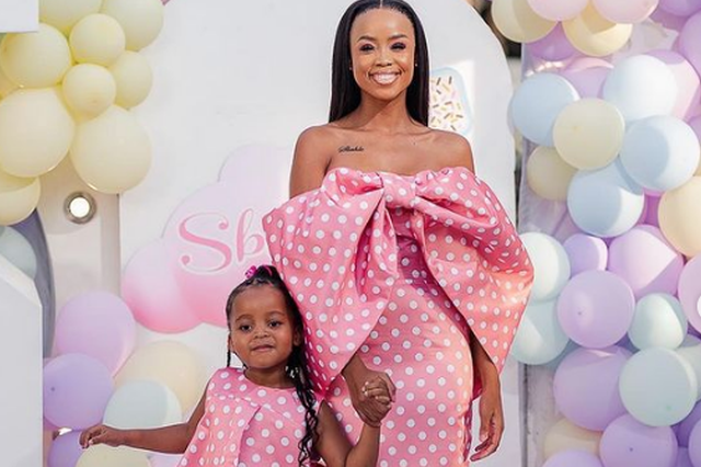WATCH | 'Anything for my little love!' - Ntando Duma throws lavish 5th birthday party for daughter Sbahle