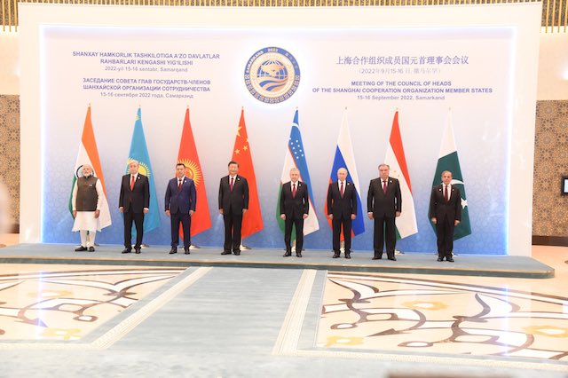 Shanghai Cooperation Organisation (SCO) summit