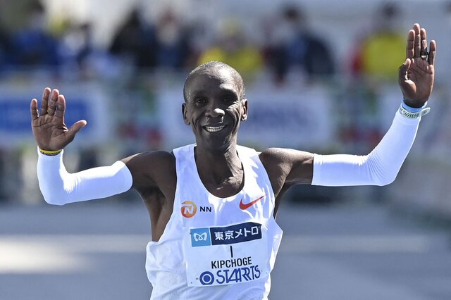 Kenyan legend Eliud Kipchoge sets sights on Olympic marathon treble
