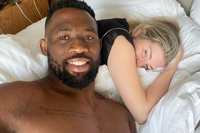 Siya and Rachel Kolisi