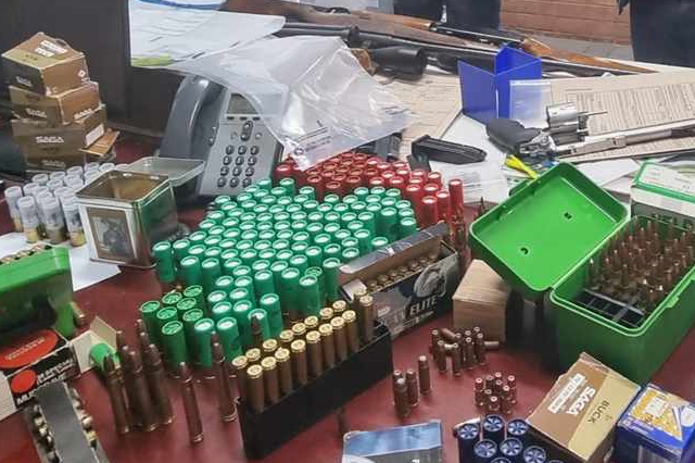 PICS | Man arrested with 9 unlicensed guns, 600 bullets gets R3000 bail
