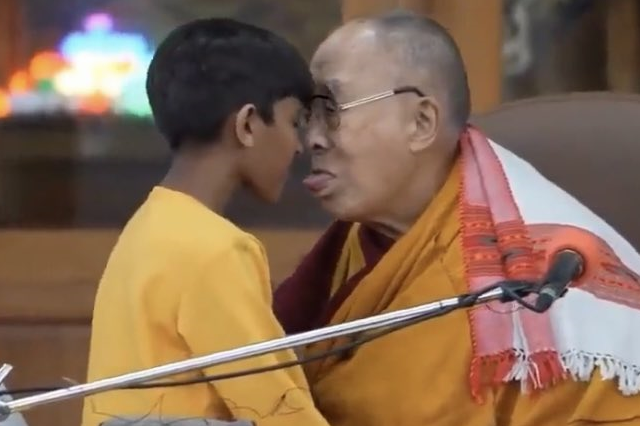 WATCH | EFF calls for Dalai Lama's arrest after 'suck my tongue' request