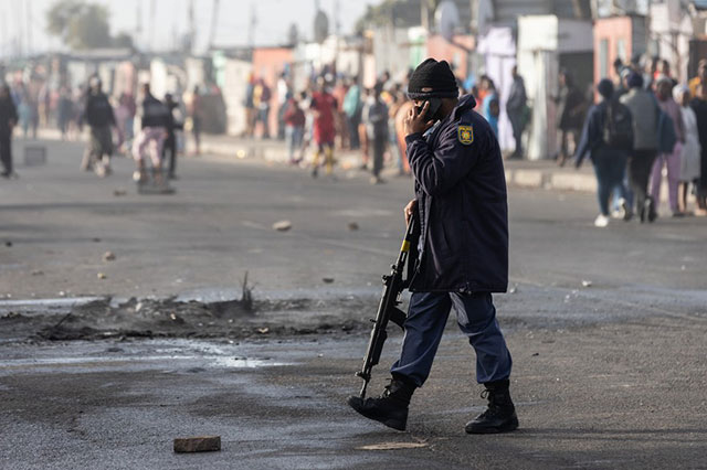 Taxi strike