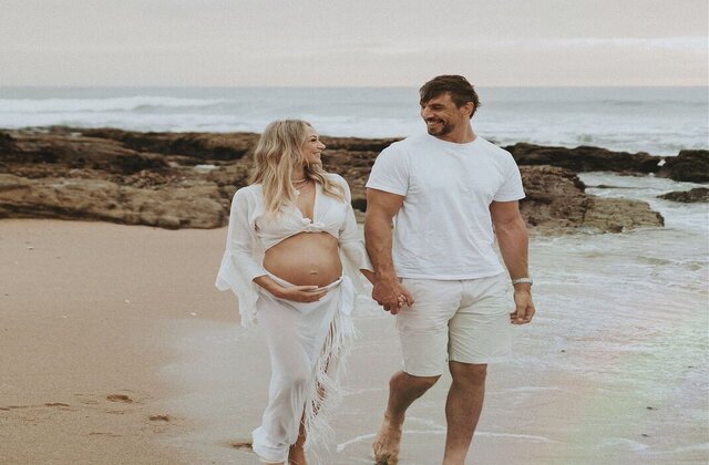 Eben Etzebeth and his wife, Anlia