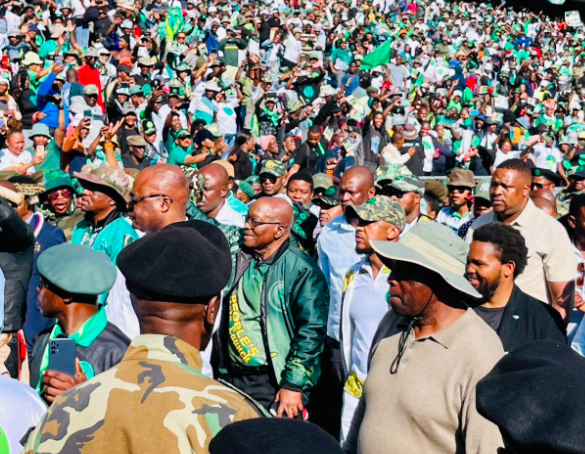 'Come election Day, May 29, they will feel us' – Zuma
