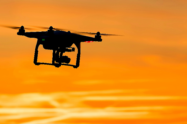 Drone attack