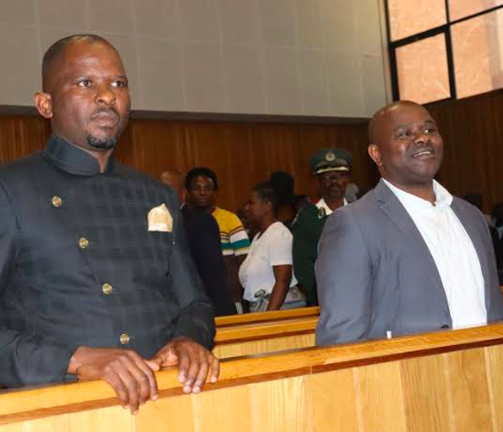 Bacede Mabuza and Mthandeni Dube
