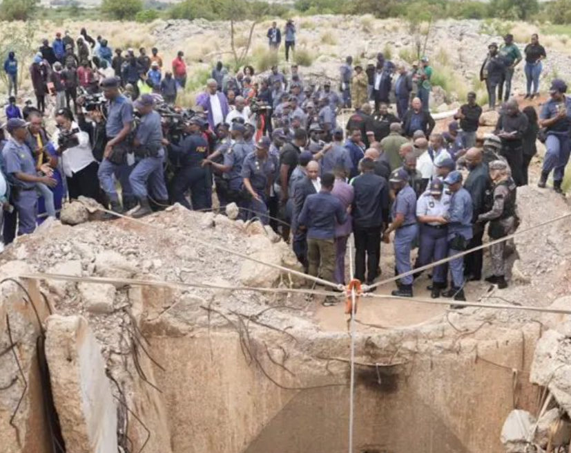 Illegal mining