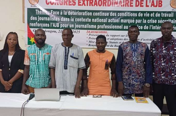 Burkina journalists held after defending freedom of speech - media body