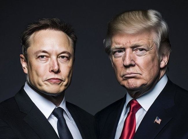 Trump and Elon