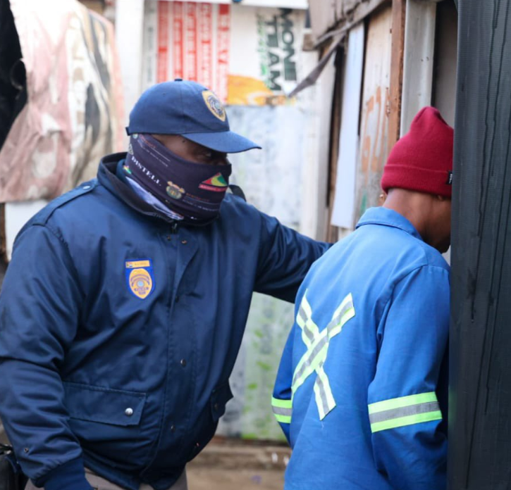 Sandton raid