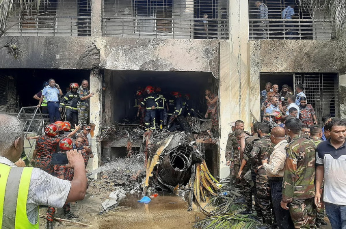 Bangladesh Plane Crash