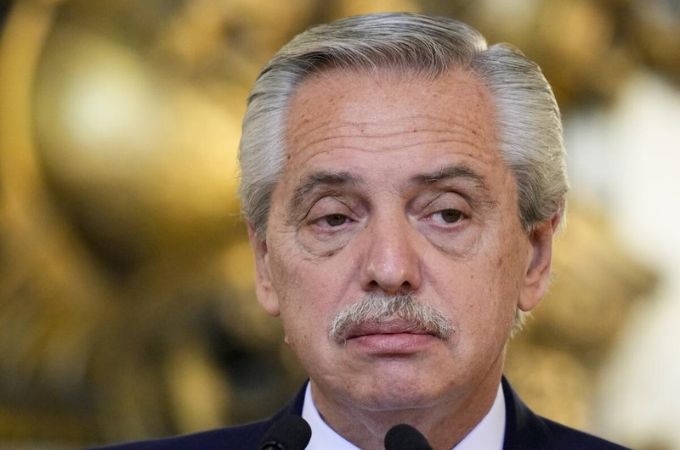ex-president Alberto Fernandez