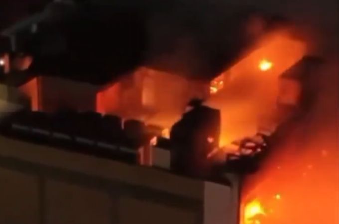 Iraqi Mall Fire