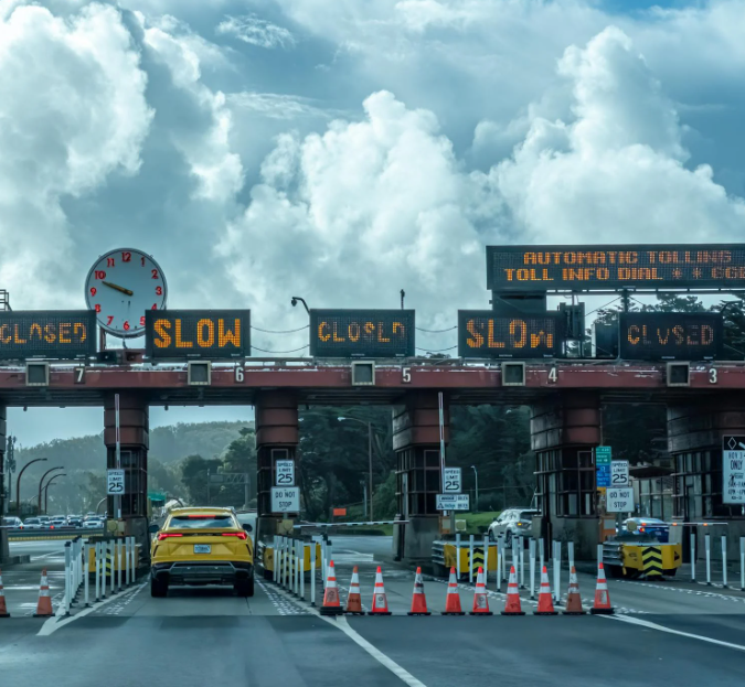 Toll plaza