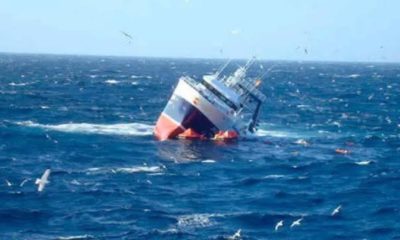 Boat sinks