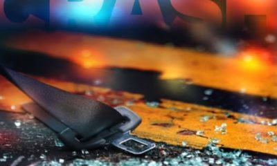 Police vehicles crash