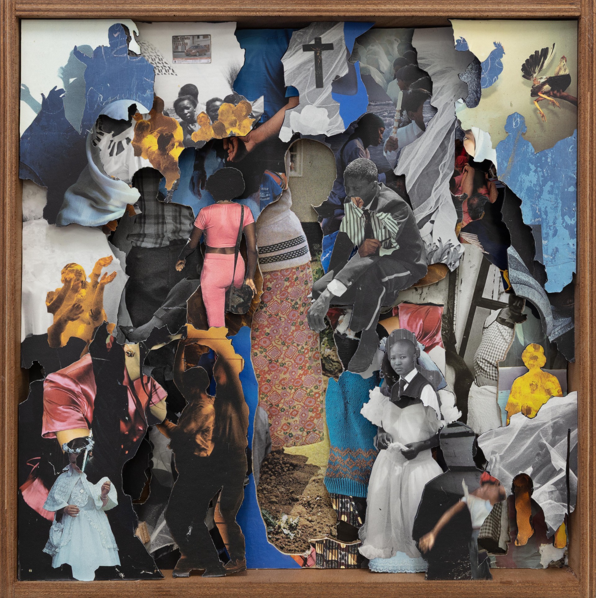 Thato Toeba receives the 2025 FNB Art Prize