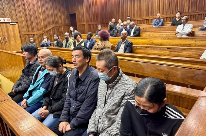 Seven Chinese nationals