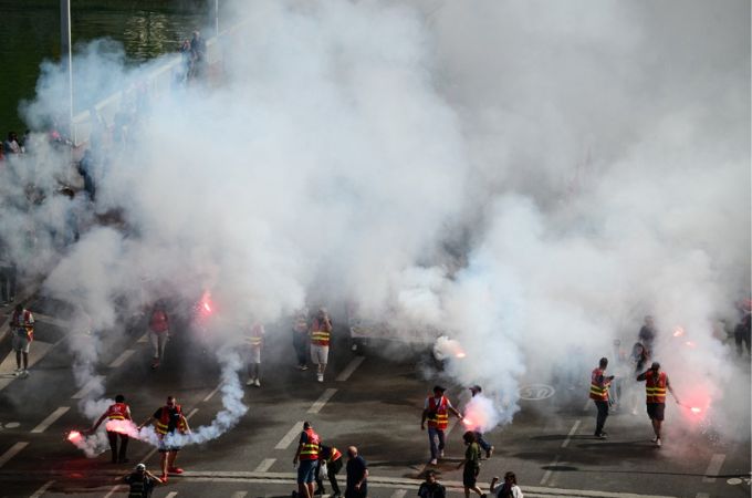 French Protest