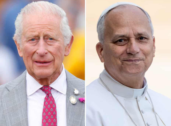 King Charles & Pope Leo
