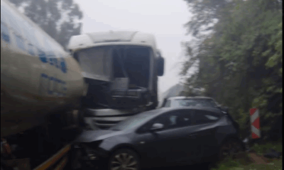 Tanker-car crash
