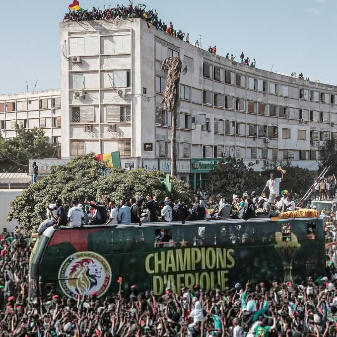 WATCH | Dakar erupts as senegal’s AFCON heroes parade historic trophy