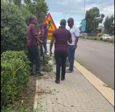 WATCH | Outrage as Steers staff filmed trimming bushes instead of flipping burgers