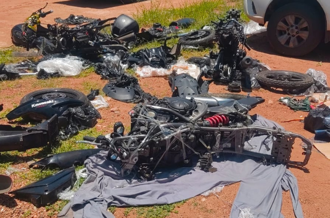 43-year-old foreigner caught with 3 stripped bikes, live ammo