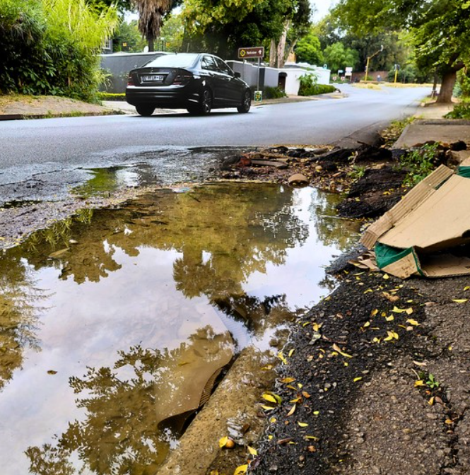Johannesburg: Where water runs in the streets, but not in the taps