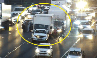 Multi-vehicle accident