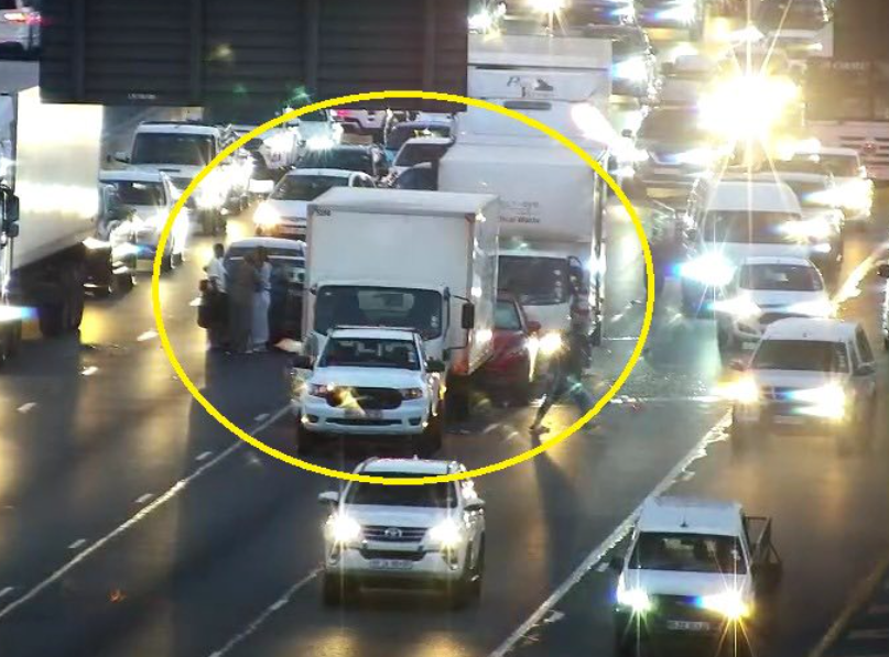 Multi-vehicle accident