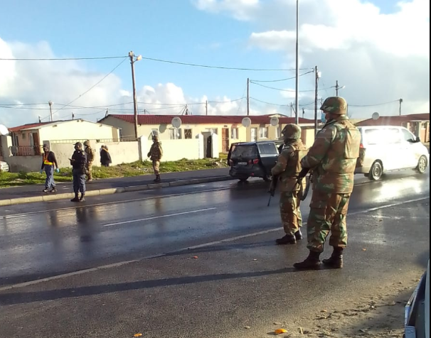 Cape Town residents say ‘we don’t sleep’ as army deploys to Cape Flats