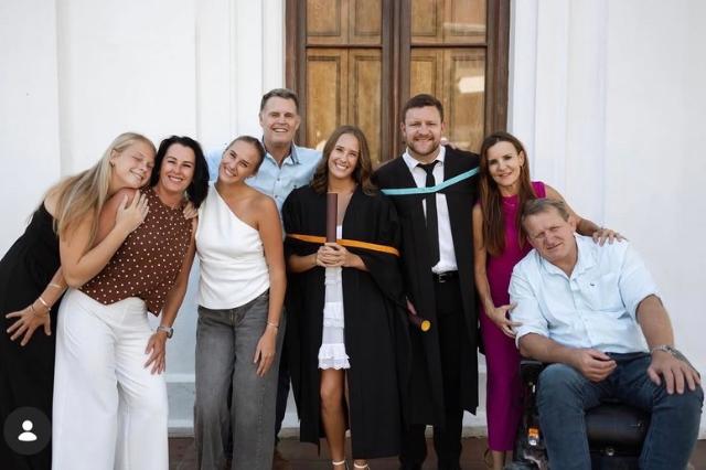 Springboks coach Rassie Erasmus reunites with ex-wife for special family milestone