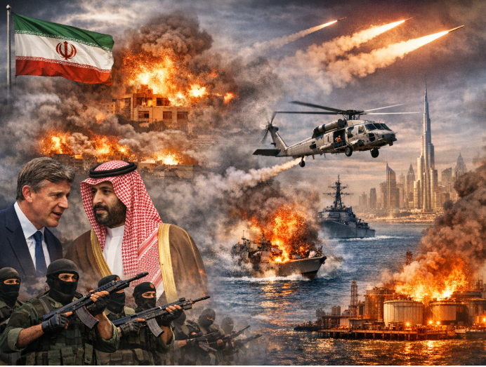 Middle East latest: UAE hit, US-Iran clash escalates as UK, Saudi urge de-escalation