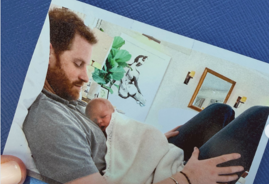 Prince Harry and baby