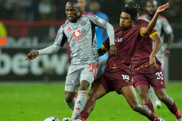 Pirates win to move within two points of leaders Sundowns