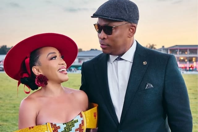 SEE | Thando Thabethe and Robert Marawa spark romance buzz at Polo event