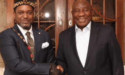 Ramaphosa and King Misuzulu kaZwelithini