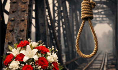 Flowers and noose