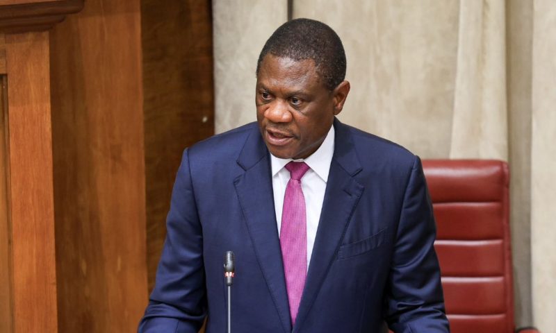 Paul Mashatile returns to work after recovery from illness