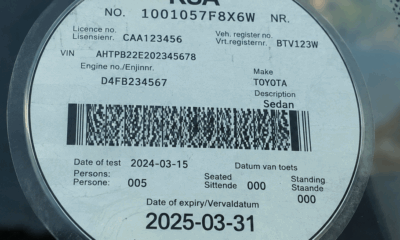 Licence discs